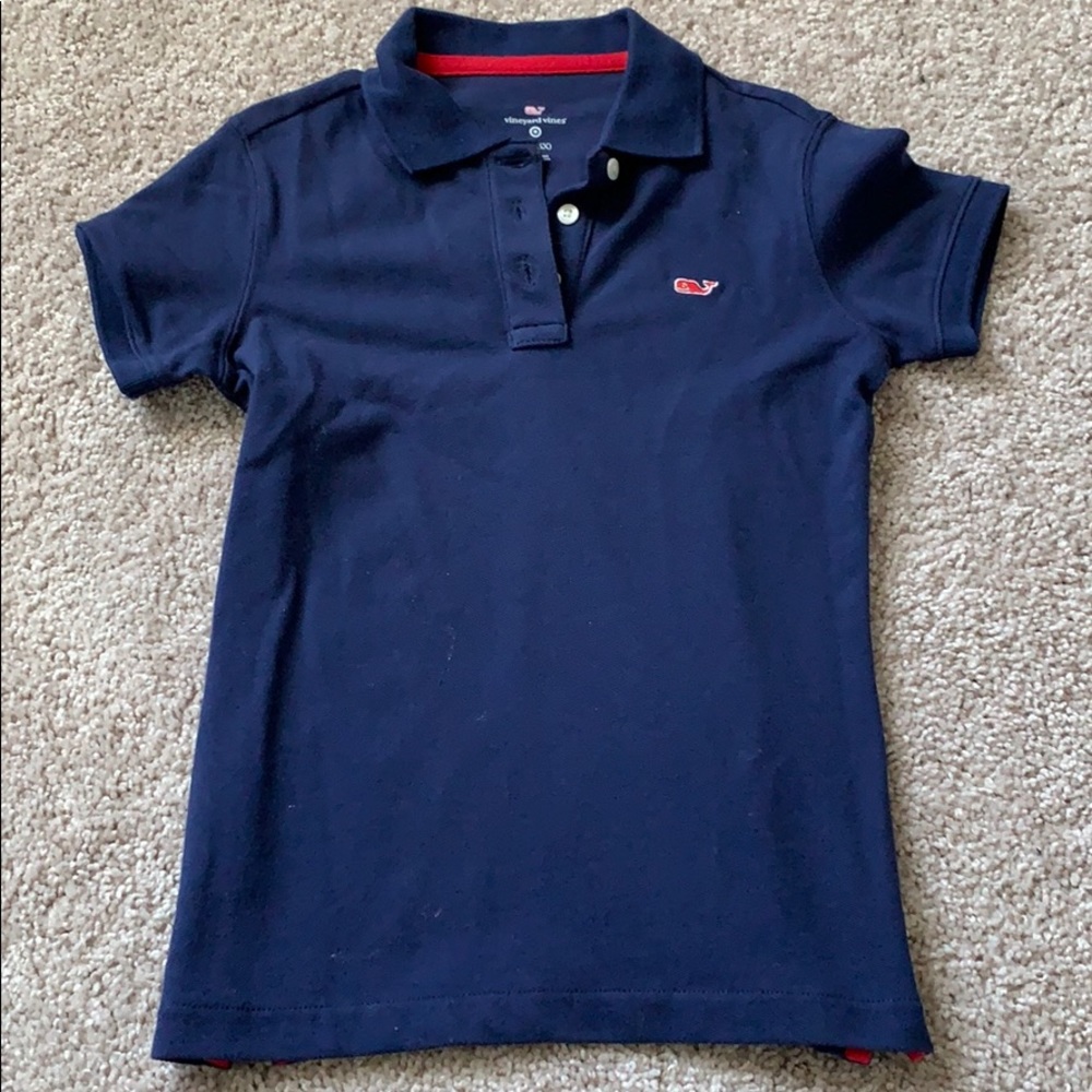 Vineyard Vines collard tee